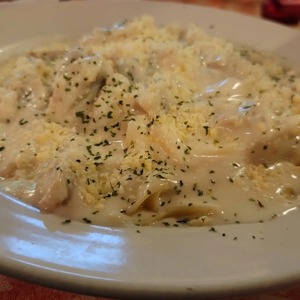 Fettuccine Alfredo with Chicken
