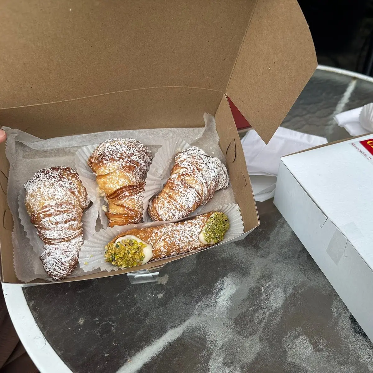 Lobster Tail and Cannoli