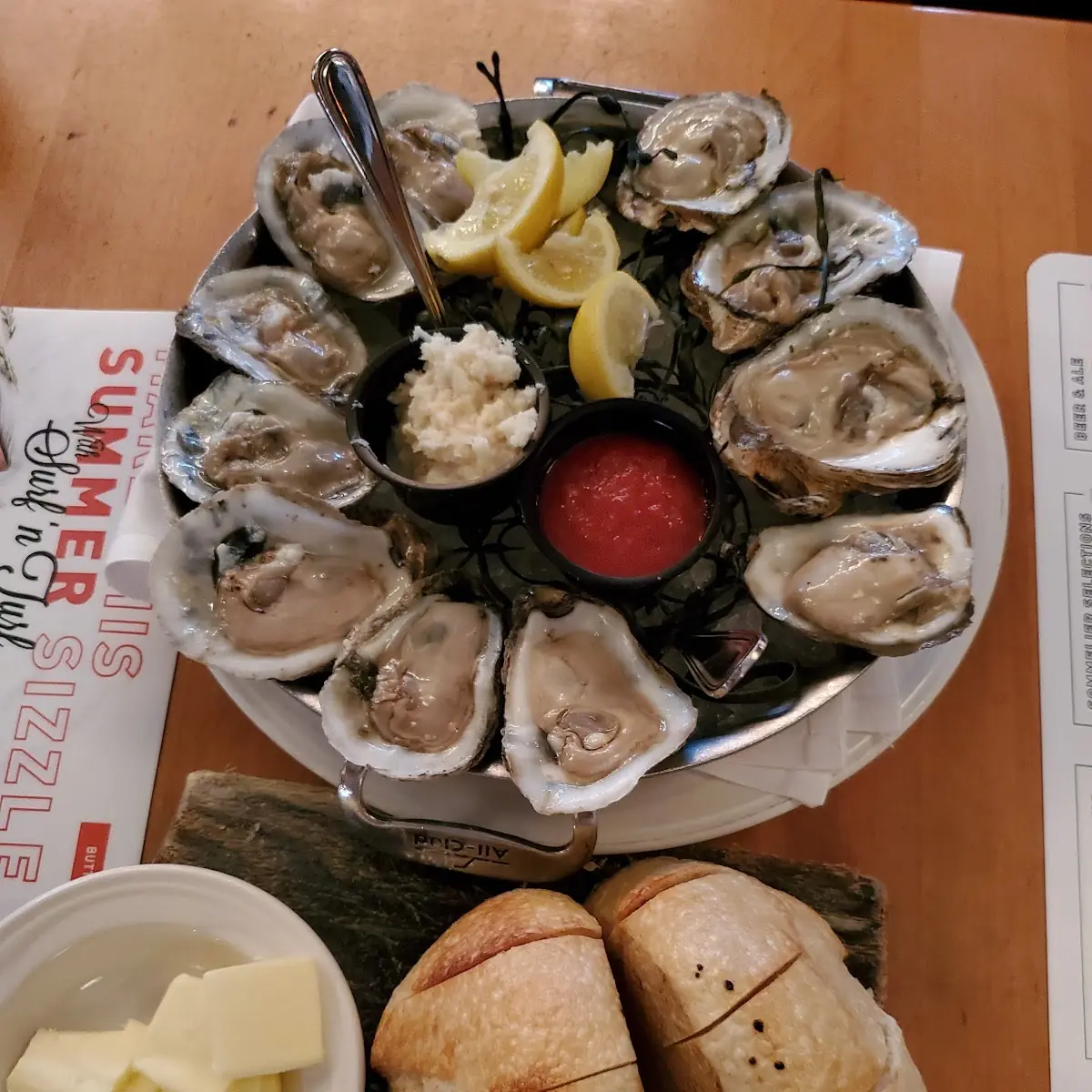 Oysters on the Half Shell