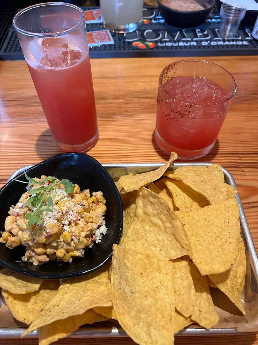 Street Corn Dip and Chips