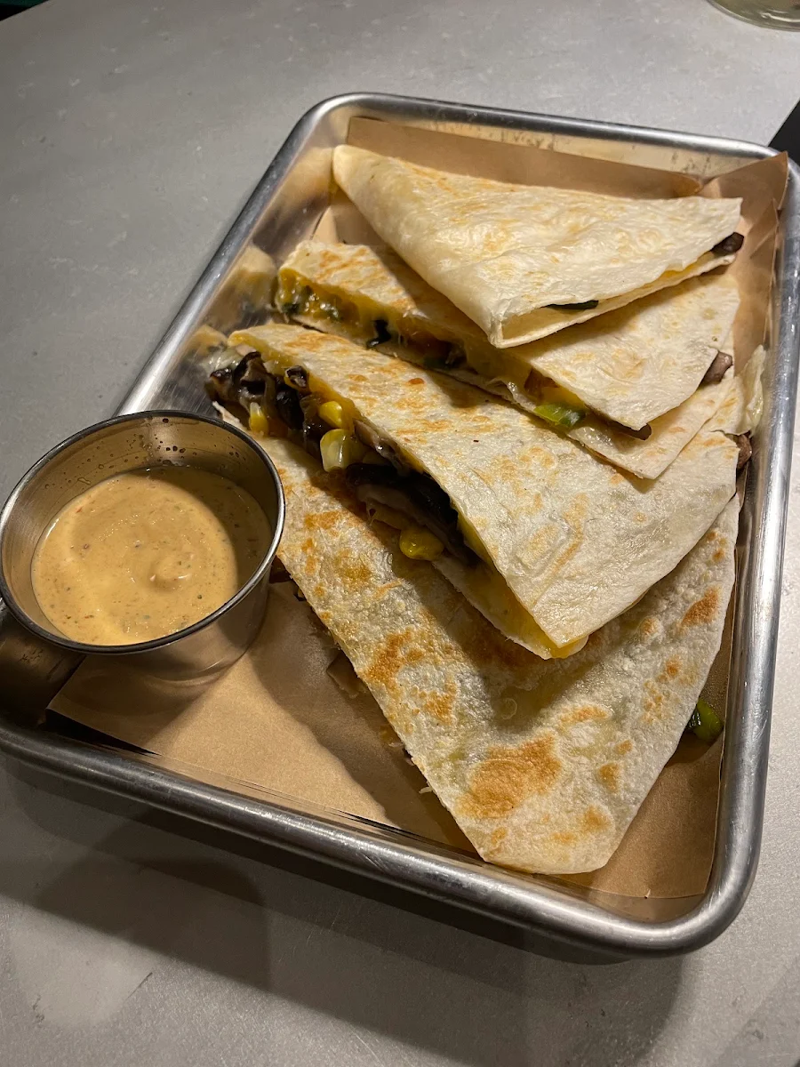 Wild Mushroom Quesadilla