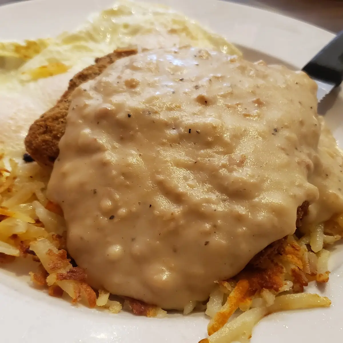 Country Fried Steak & Eggs