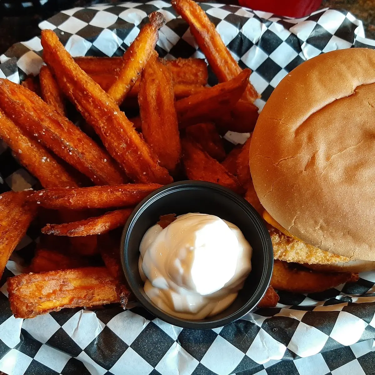 Vegan Chicken Burger