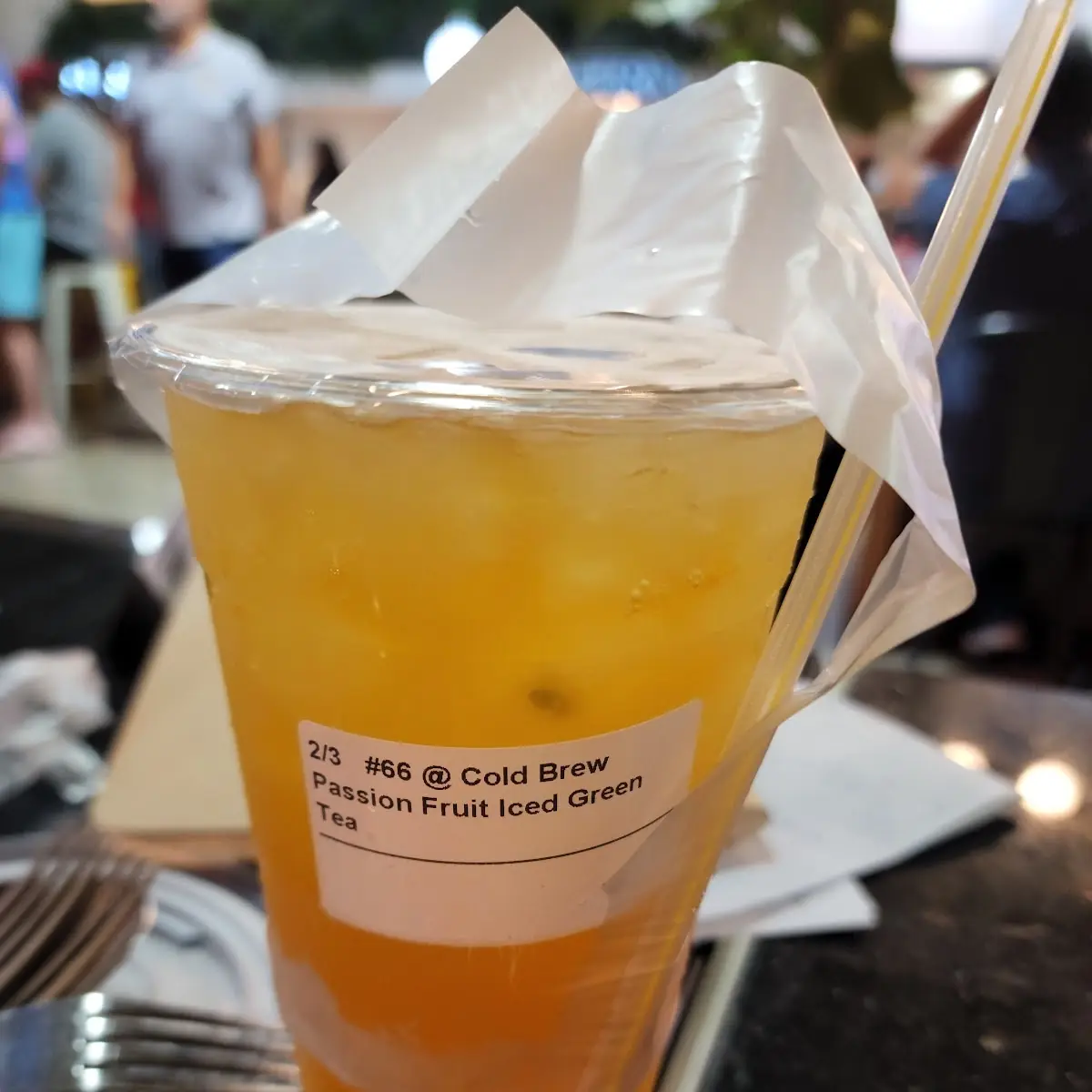 Passion Fruit Green Tea