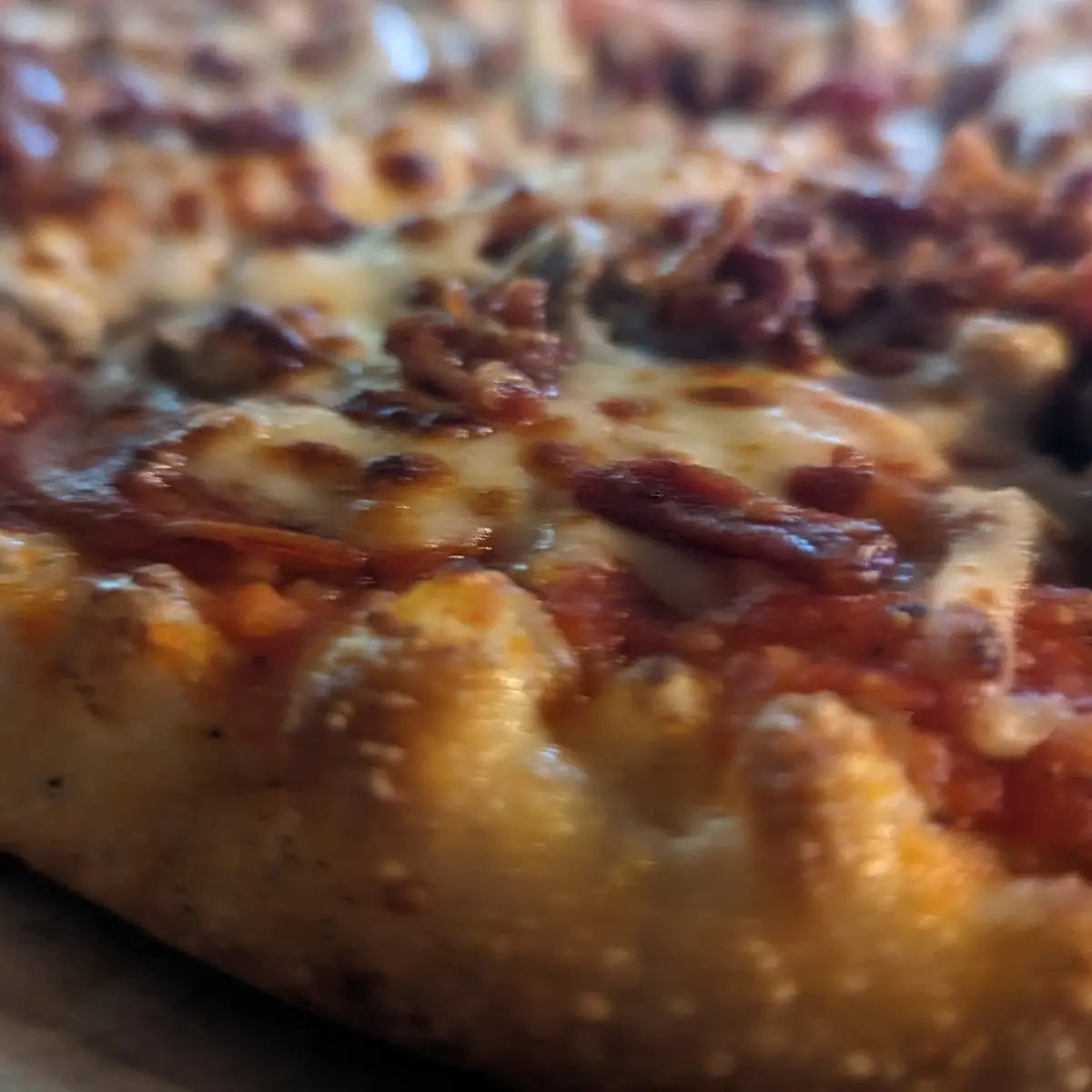 Pepperoni and Sausage Pizza