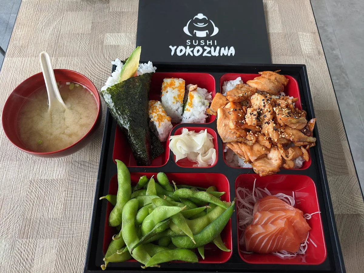 Salmon Teriyaki Bento