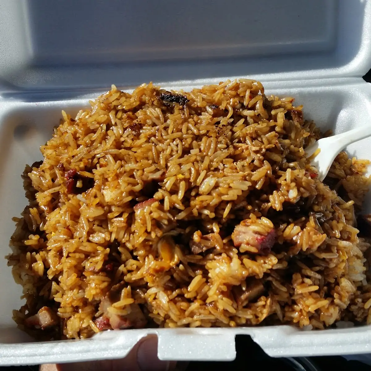 Chicken Beef Baby Shrimp Fried Rice