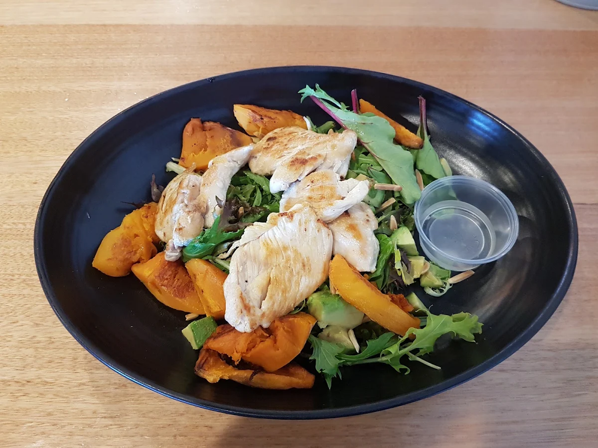 Chicken & Pumpkin Salad, Ministry Cafe