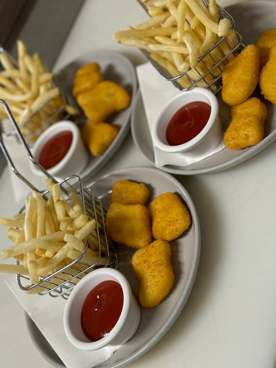 Chicken Nuggets and Chips, Sprouts Cafe