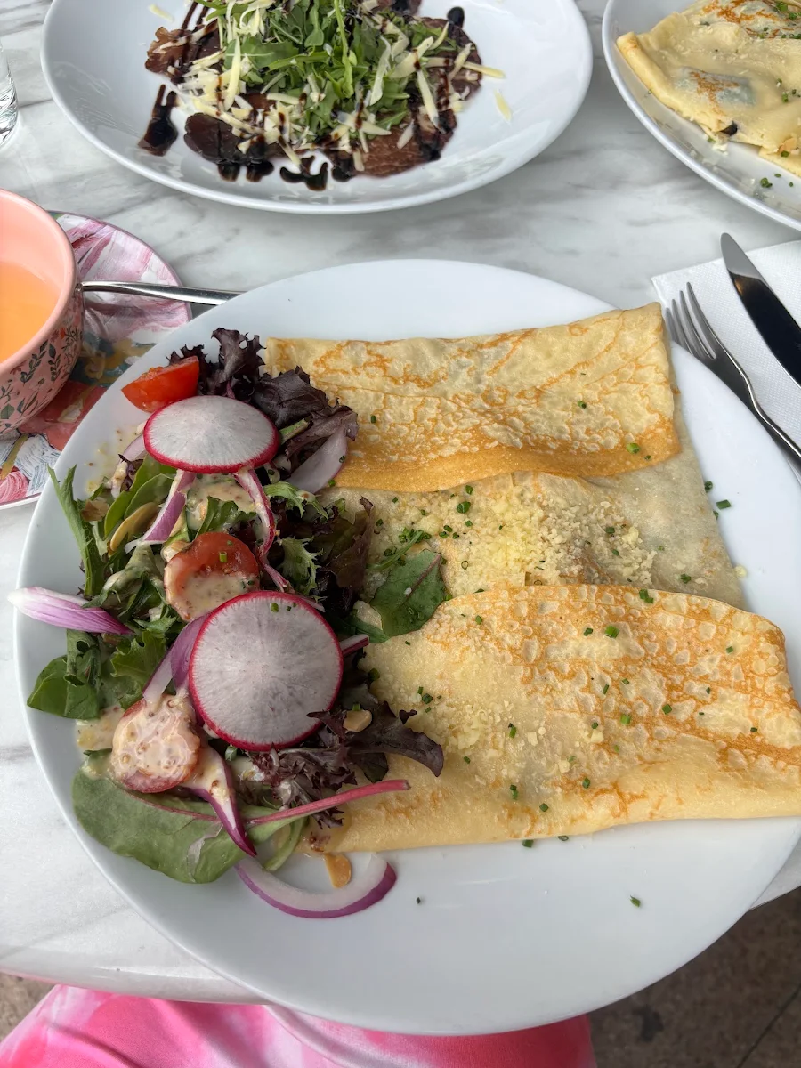 Creamy Chicken Crepe