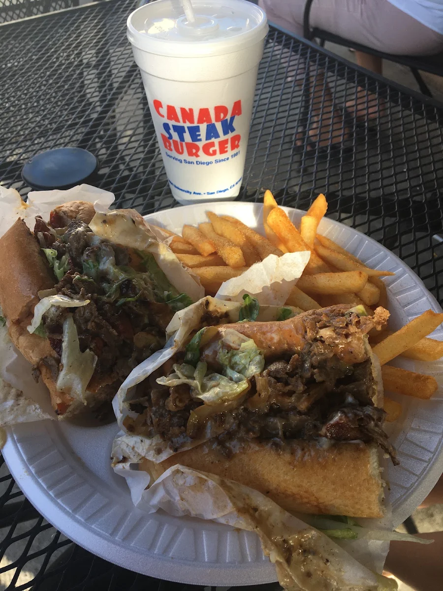 Philly Cheesesteak Sandwich