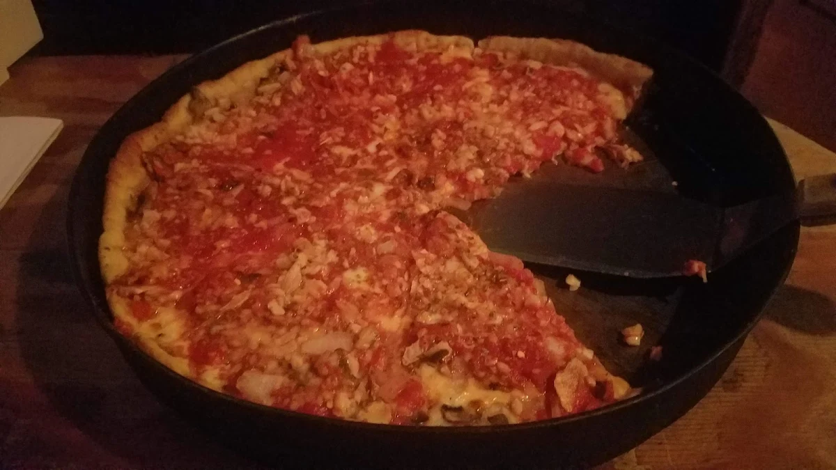 Veggie Pizza with Spinach Instead of Green Peppers
