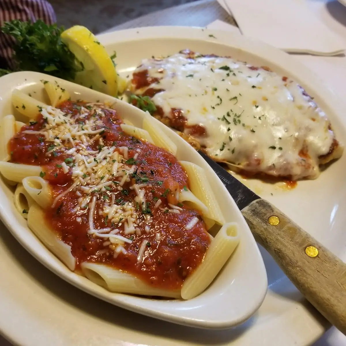 Chicken Parmigiana