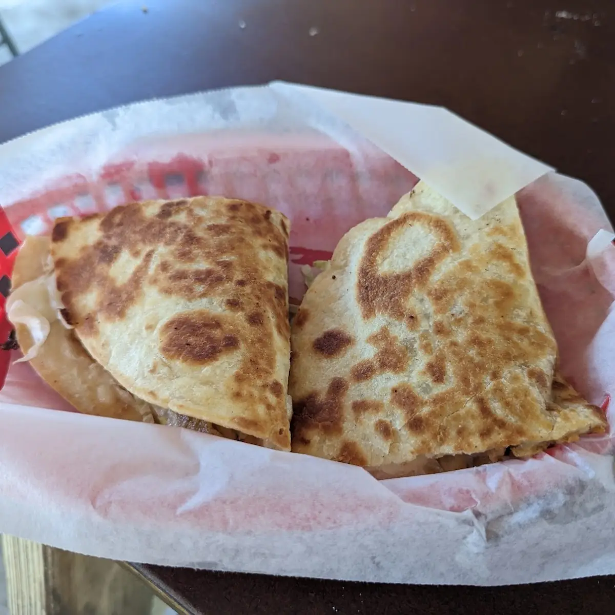 Plain Cheese Quesadilla