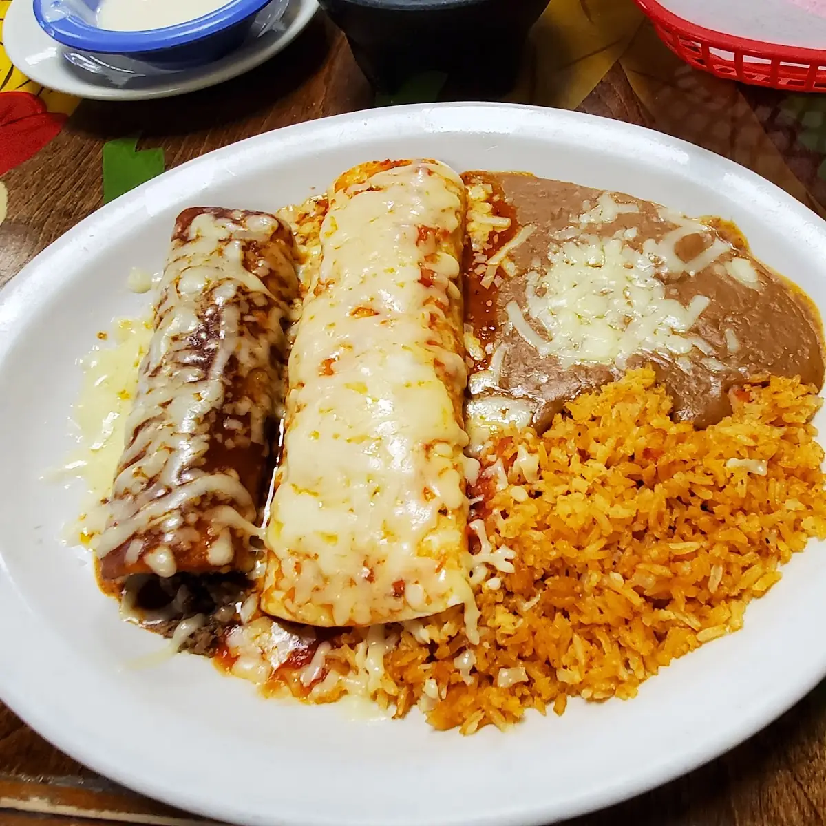 Enchilada Rice & Beans