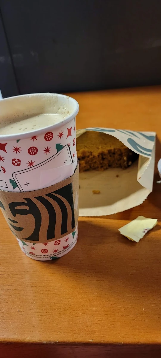 Pumpkin Bread and Latte