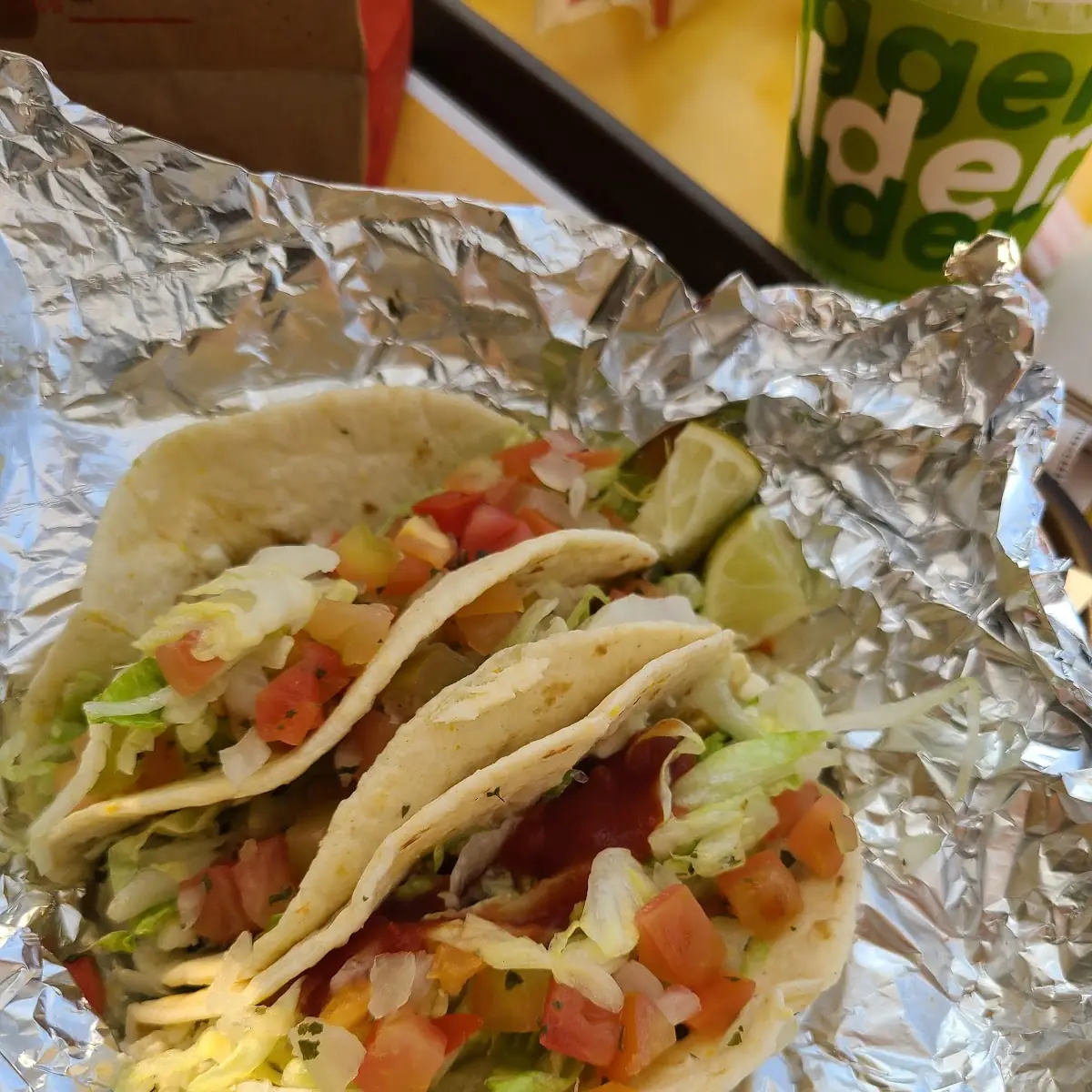 Chicken and Steak Street Tacos