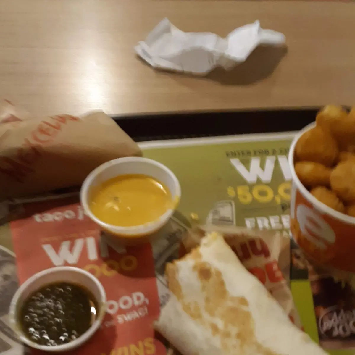 Grilled Chicken Burrito Combo Meal