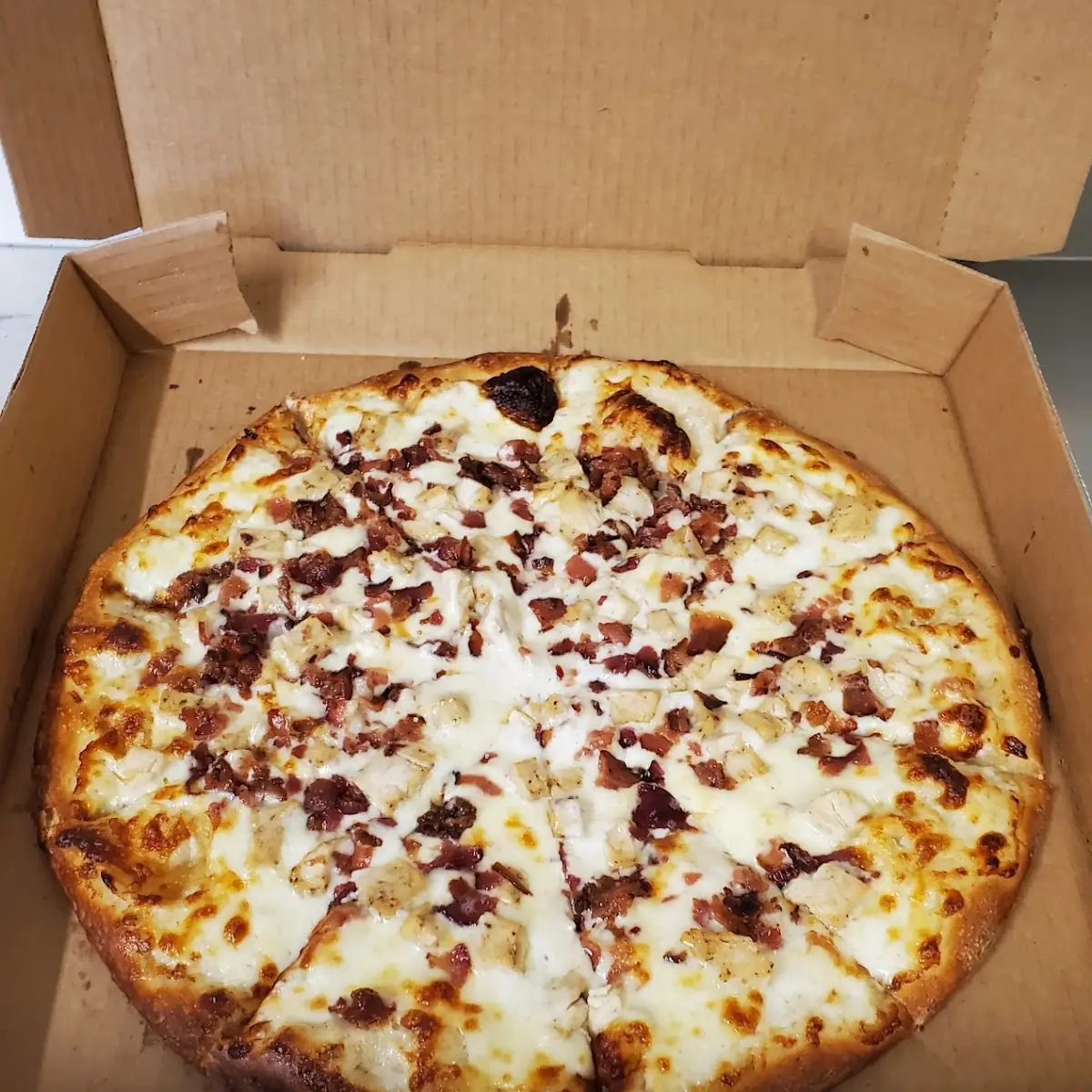 Chicken Bacon Ranch Pizza