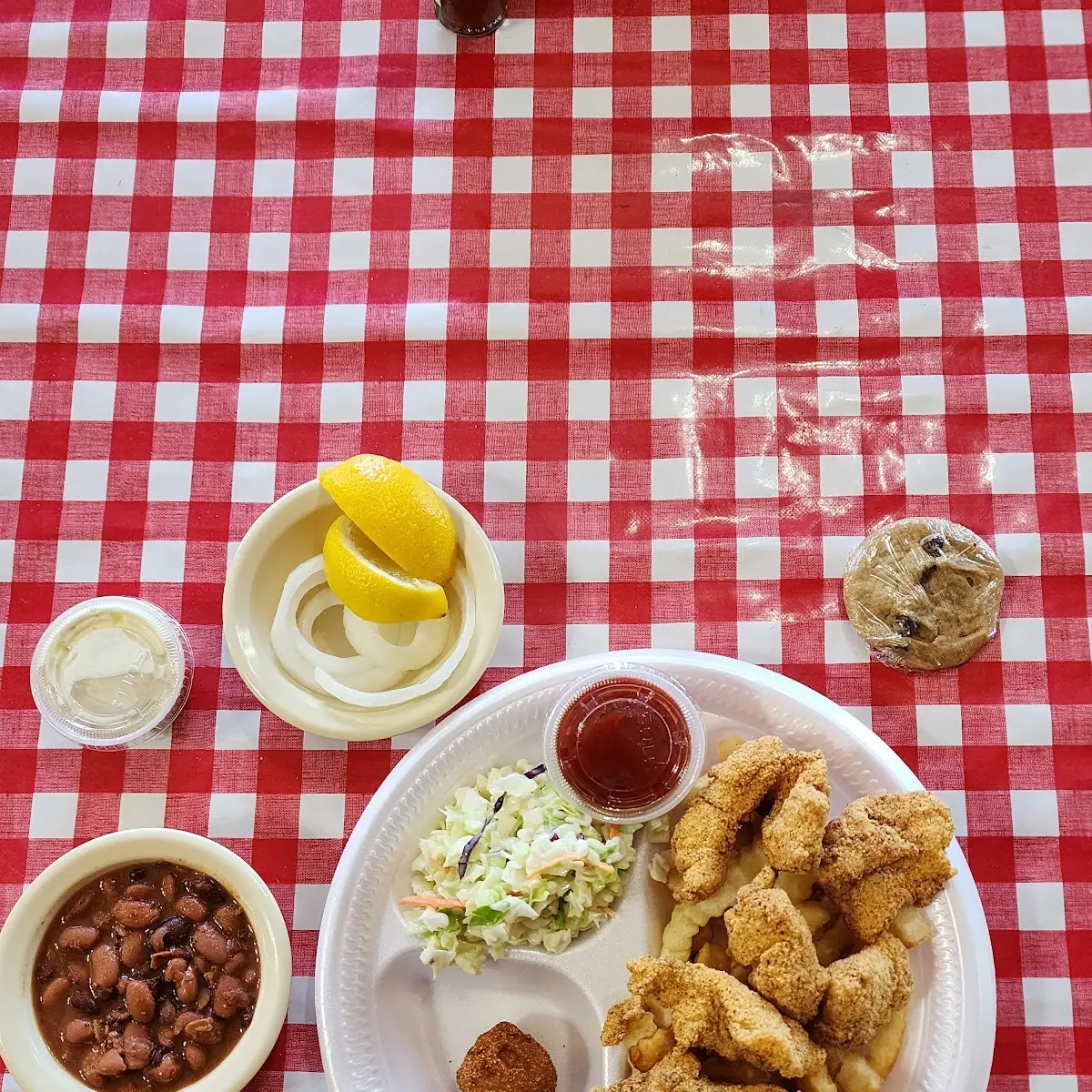 Fried Fish Plate