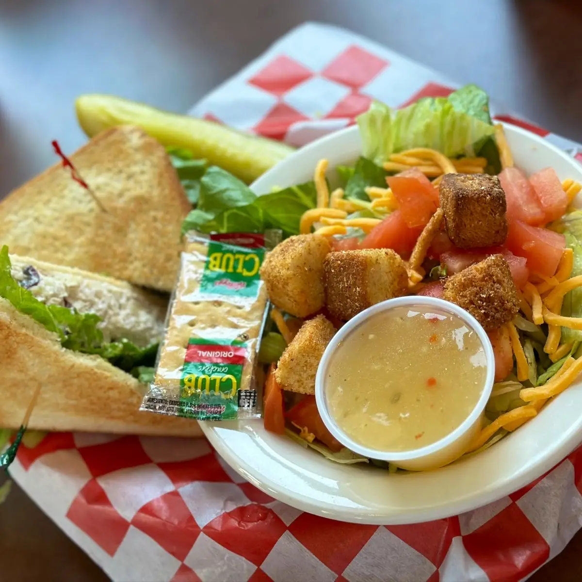 Waldorf Chicken Salad Sandwich
