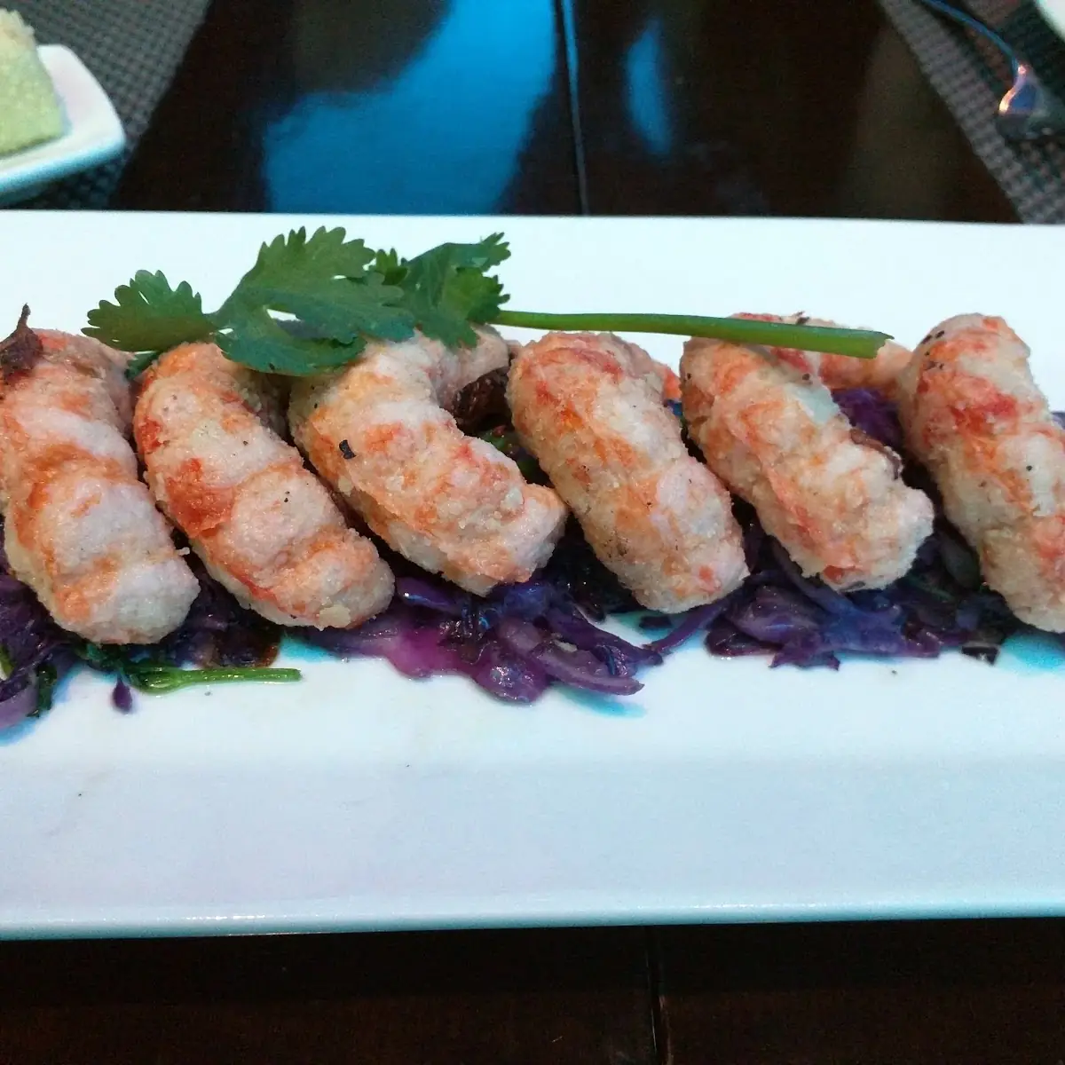 Tôm Và Nấm Rang Muối Salt & Peppered Plate