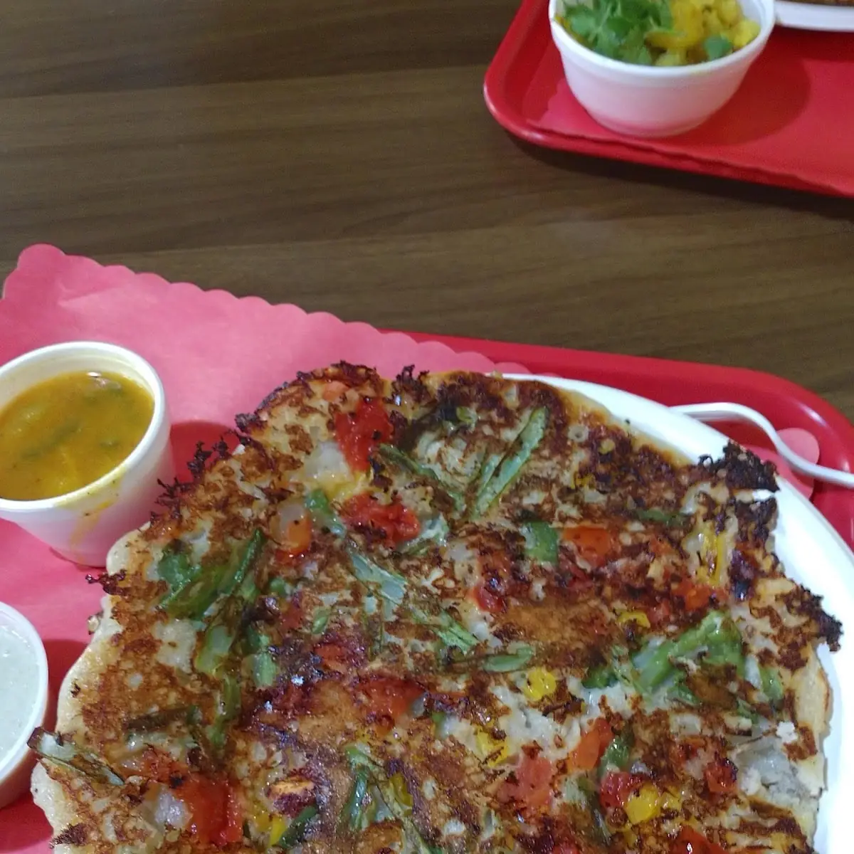 Mixed Vegetable Uttapam