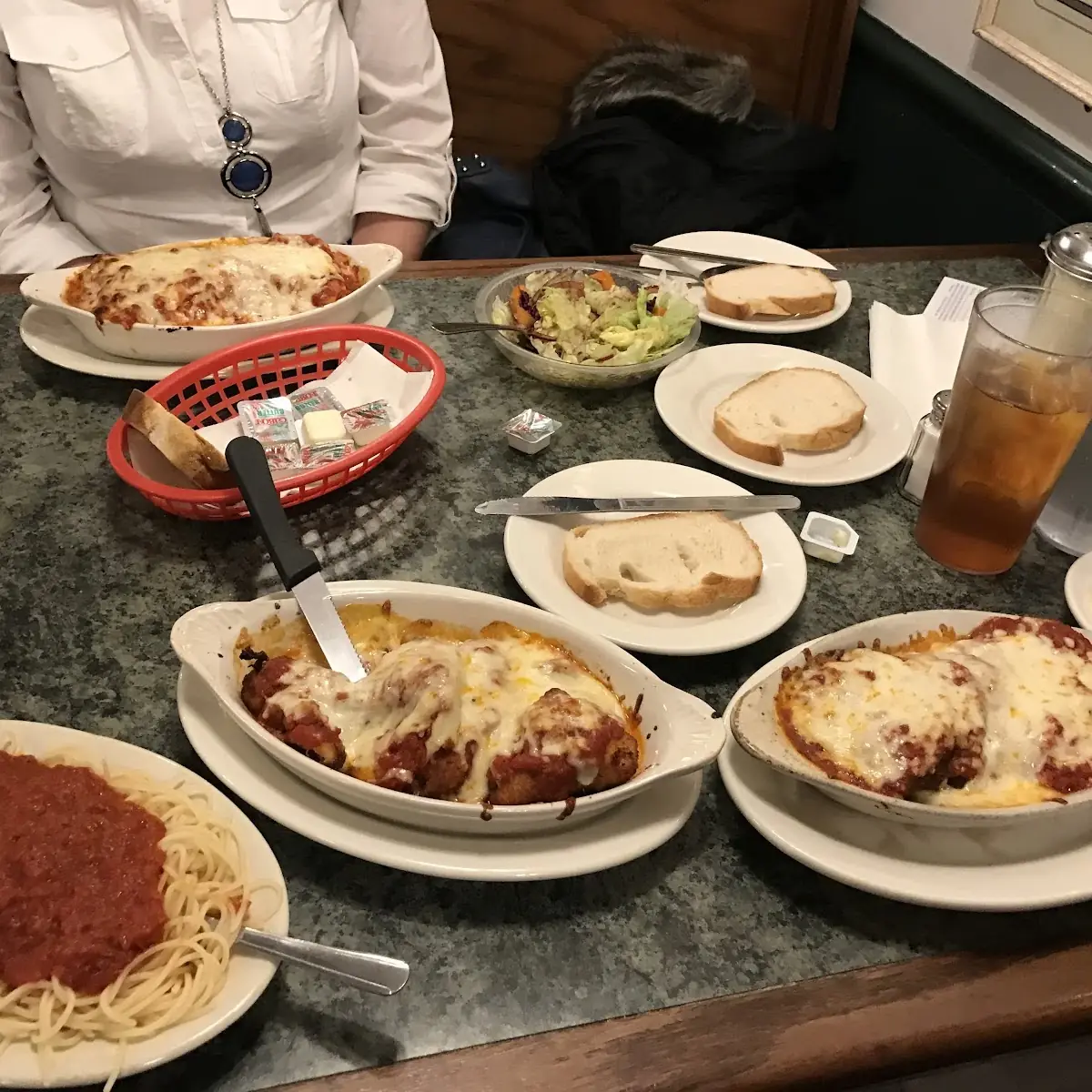 Chicken Parmigiana Dinner
