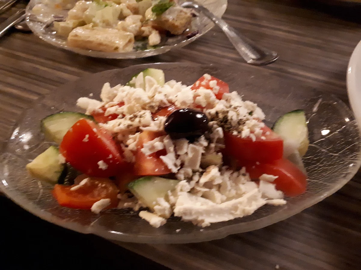 Greek Salad, Venetis Restaurant