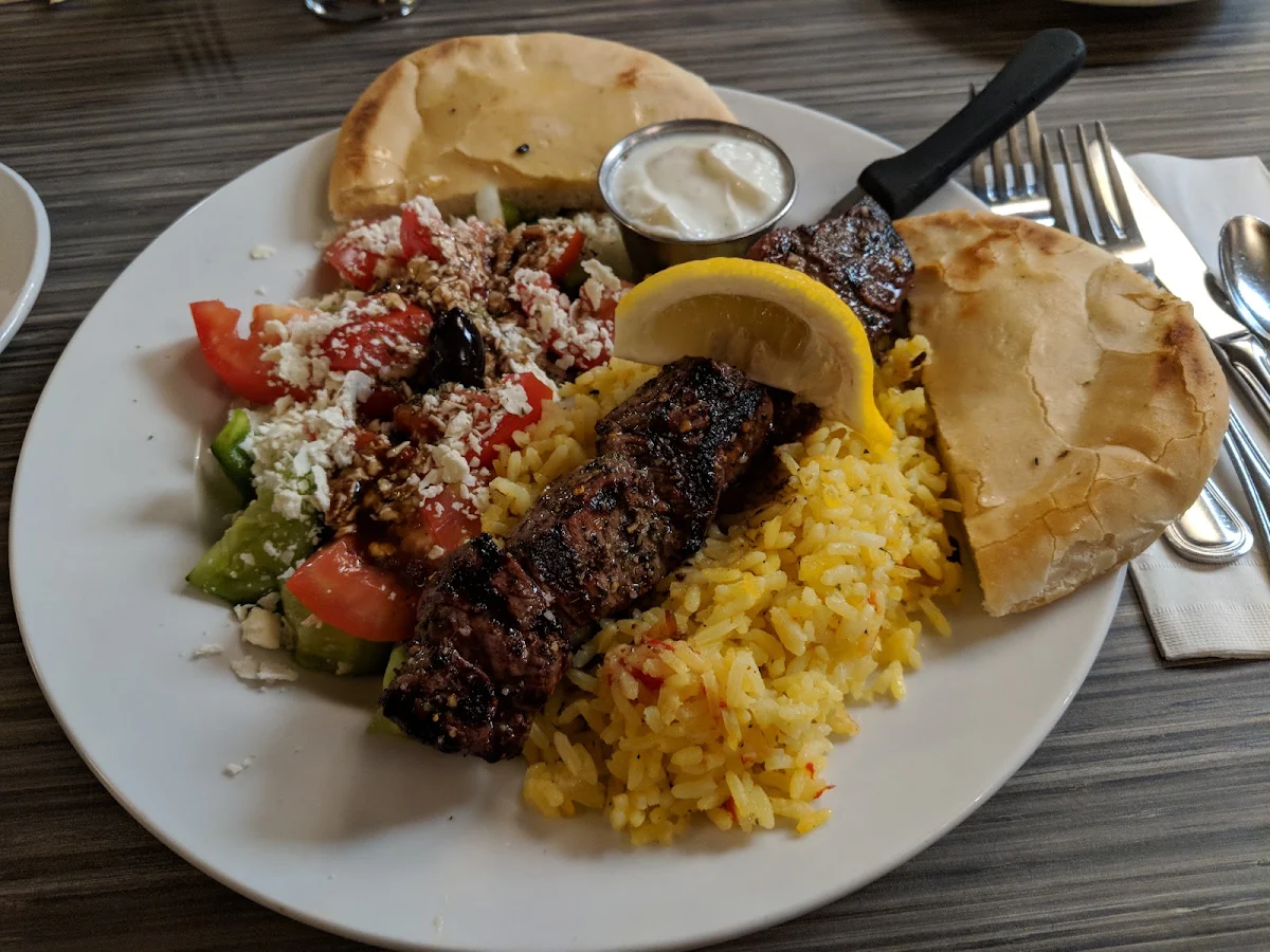 Mixed Souvlaki, Venetis Restaurant
