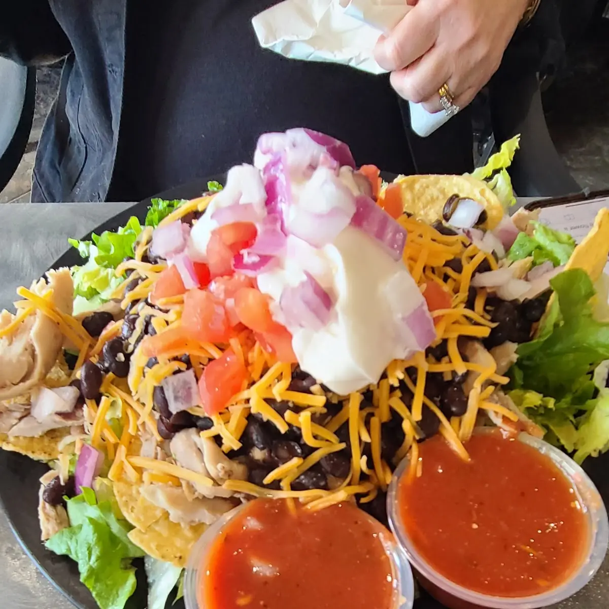 Pulled Chicken Nachos