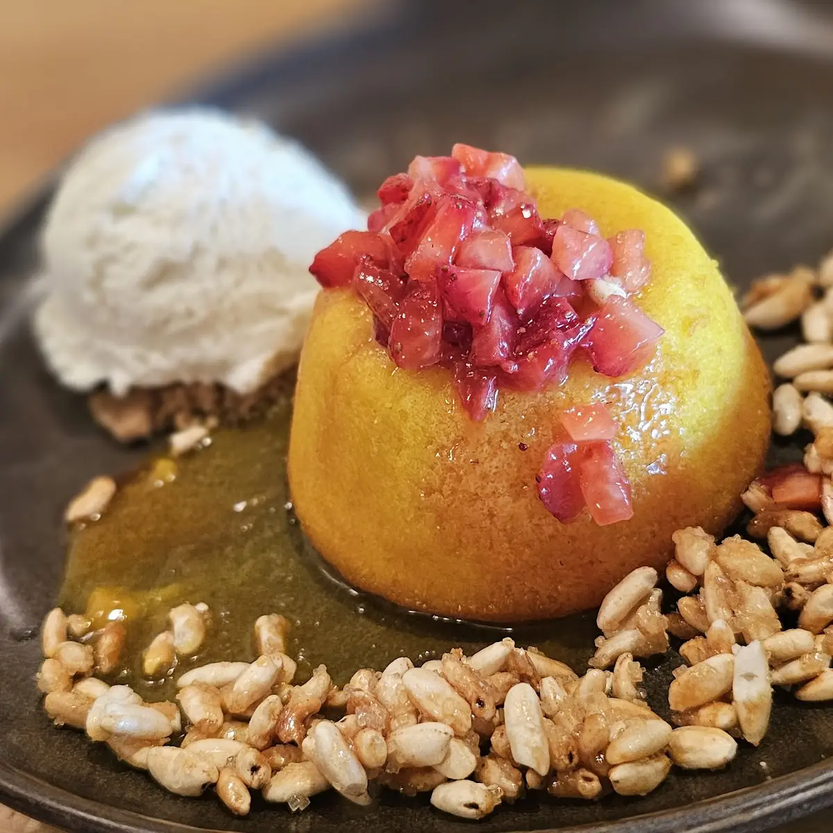 Lilikoi Lava Cake