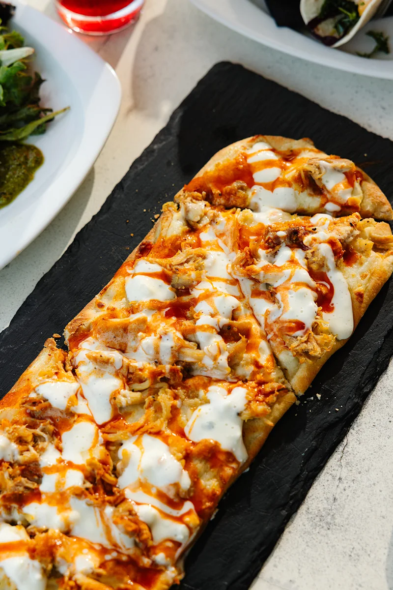 Buffalo Chicken Flatbread
