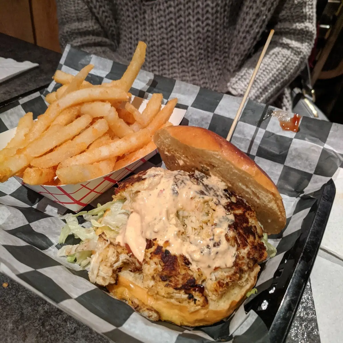 Crab Cake Sandwich