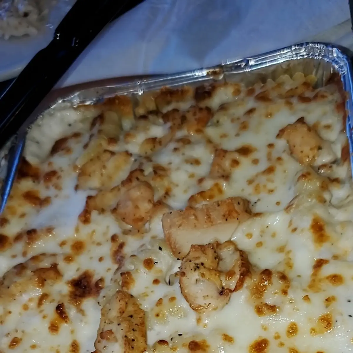 Fettuccine Alfredo with Chicken