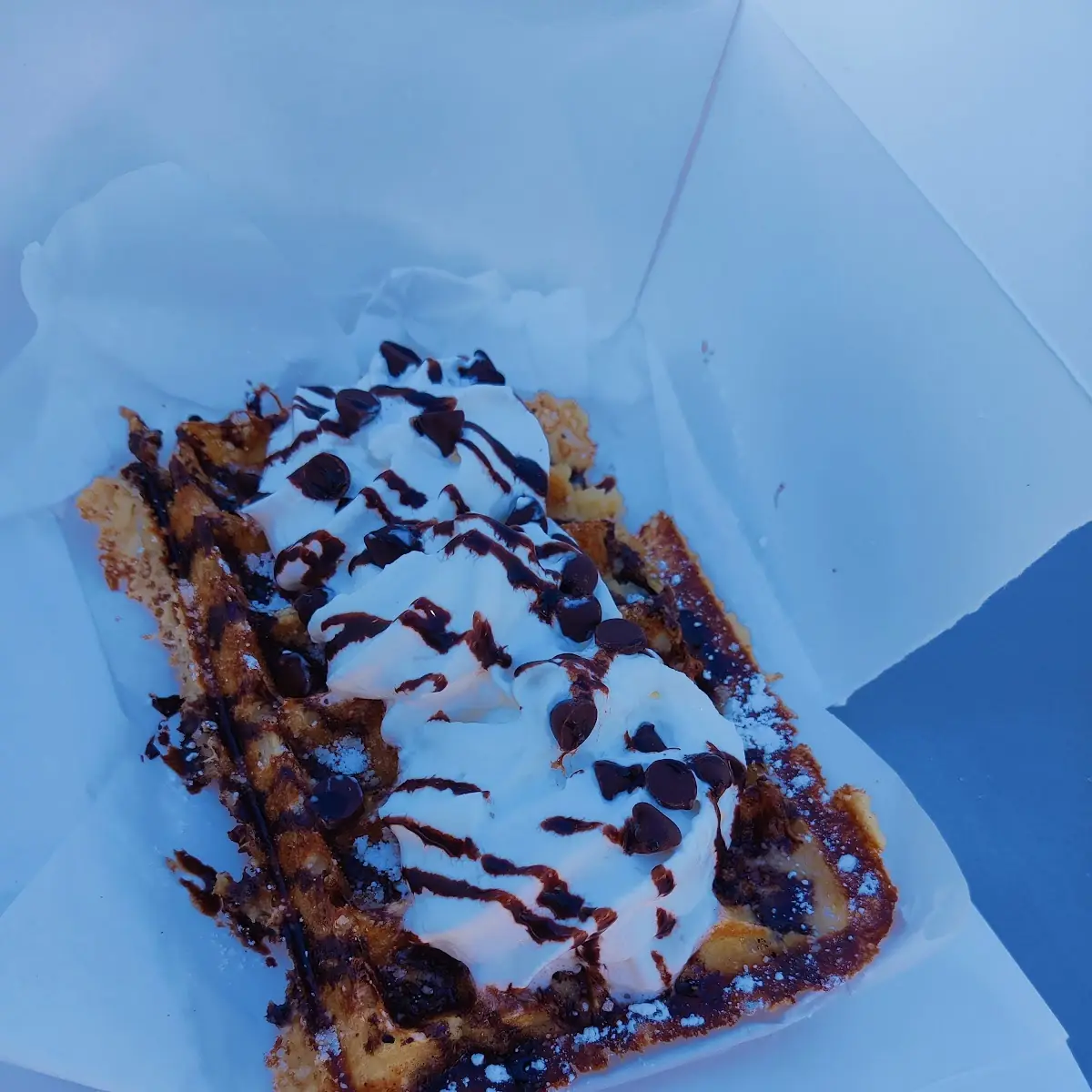 Falafel Waffle