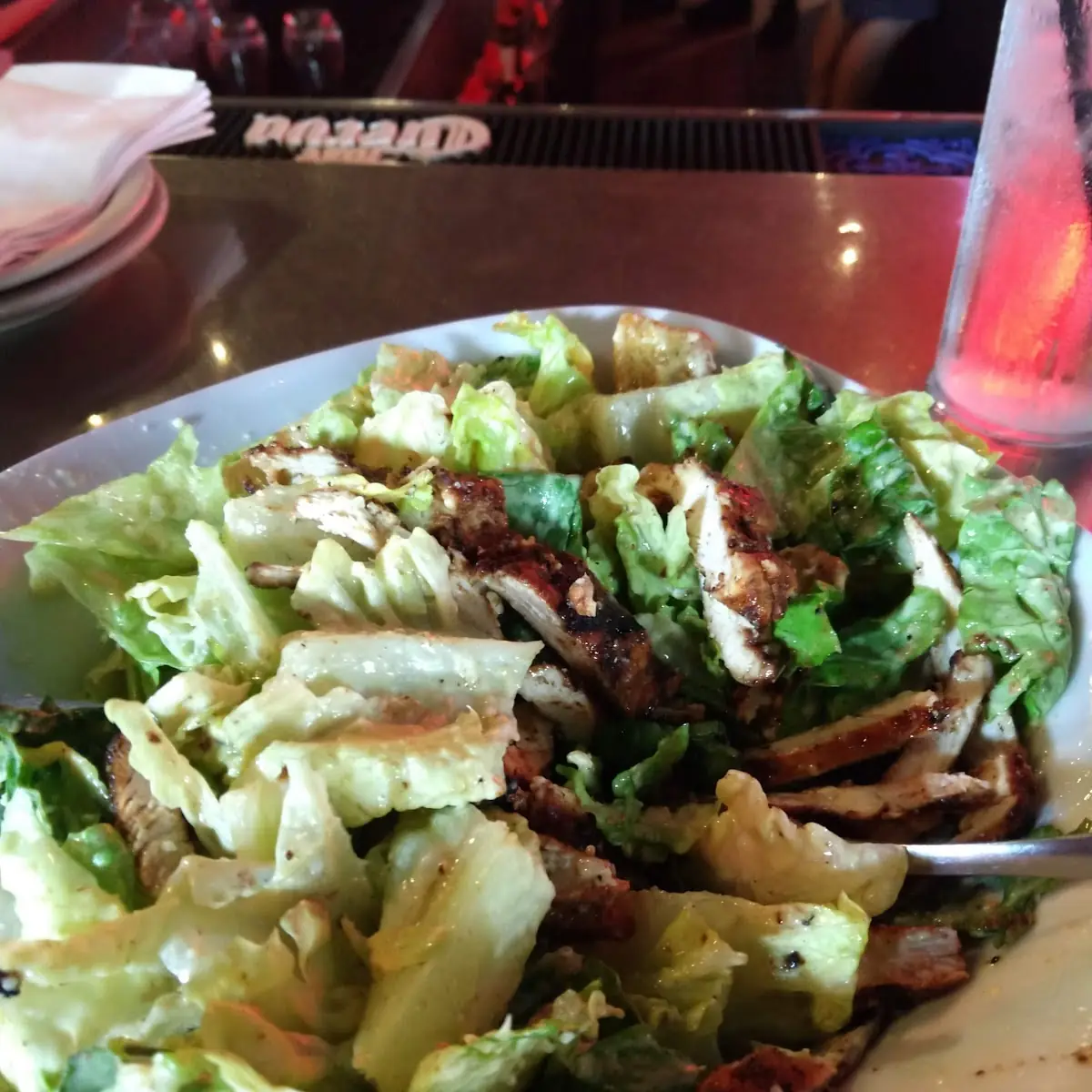 Salmon Caesar Salad