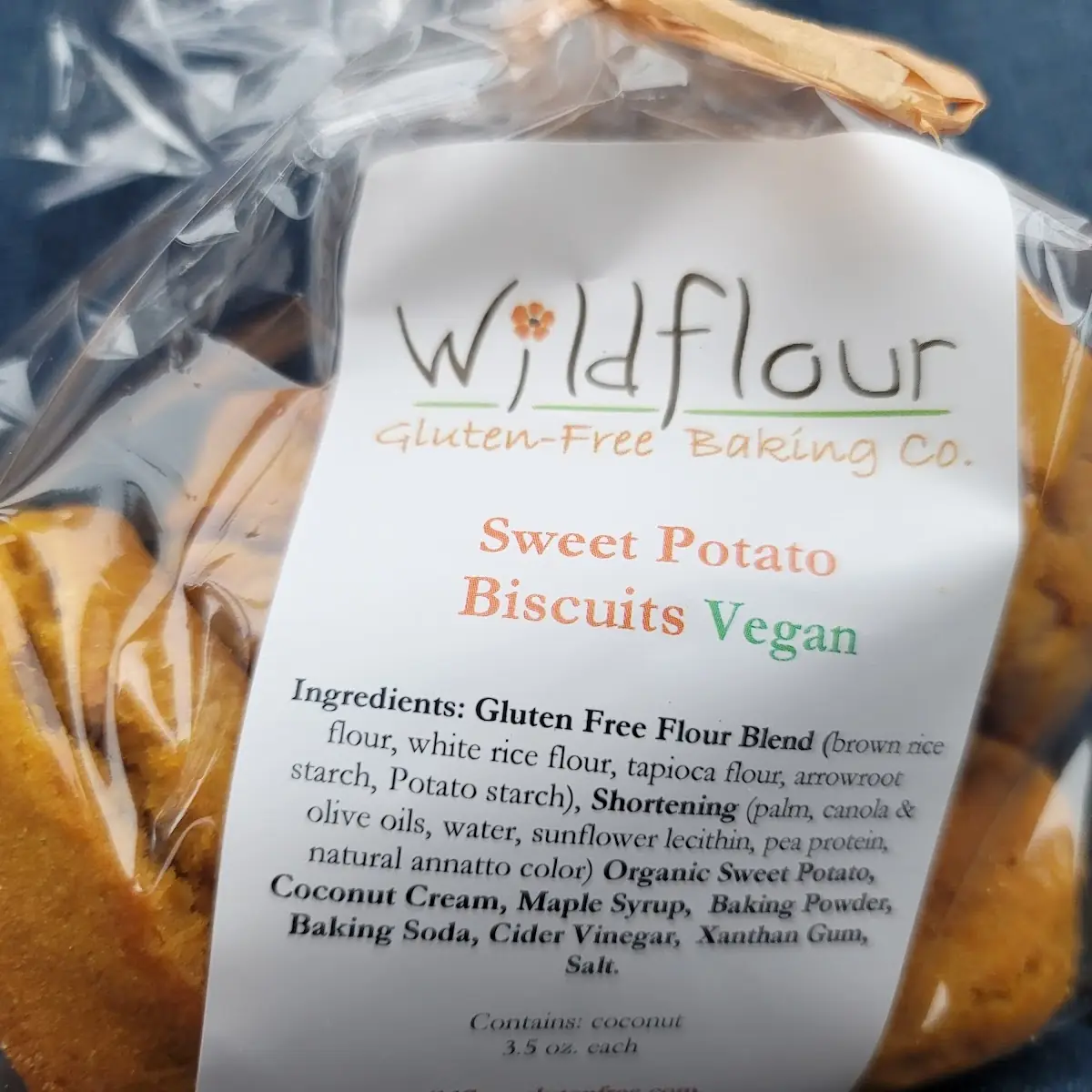 Sweet Potato Biscuits - Vegan