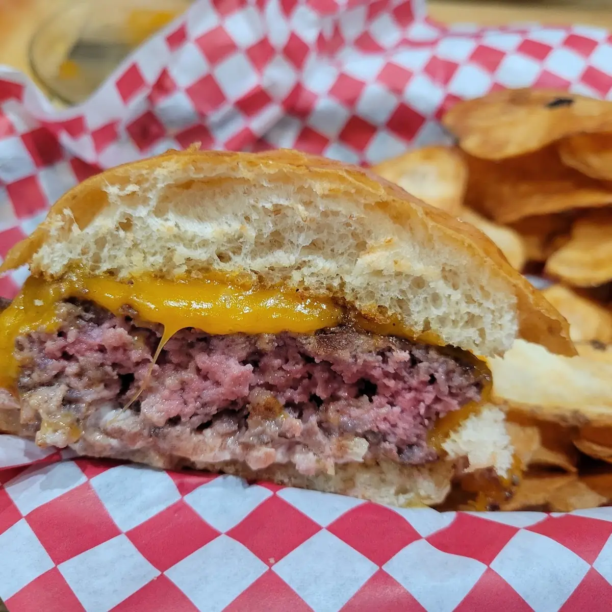 River's Edge Classic Burger