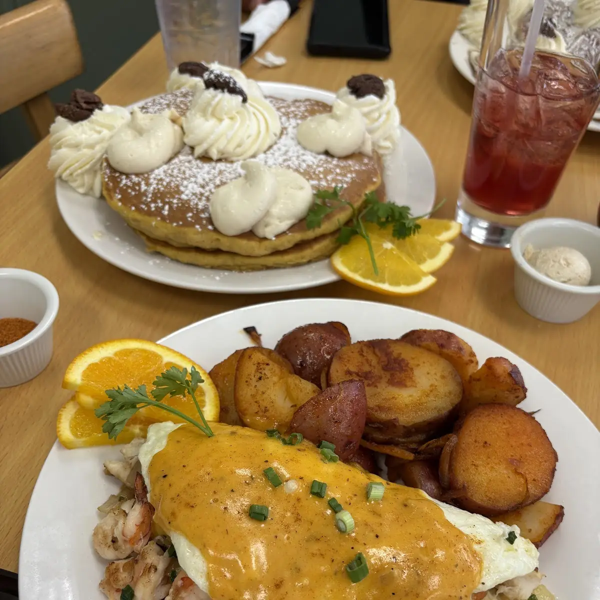 Seafood Omelette