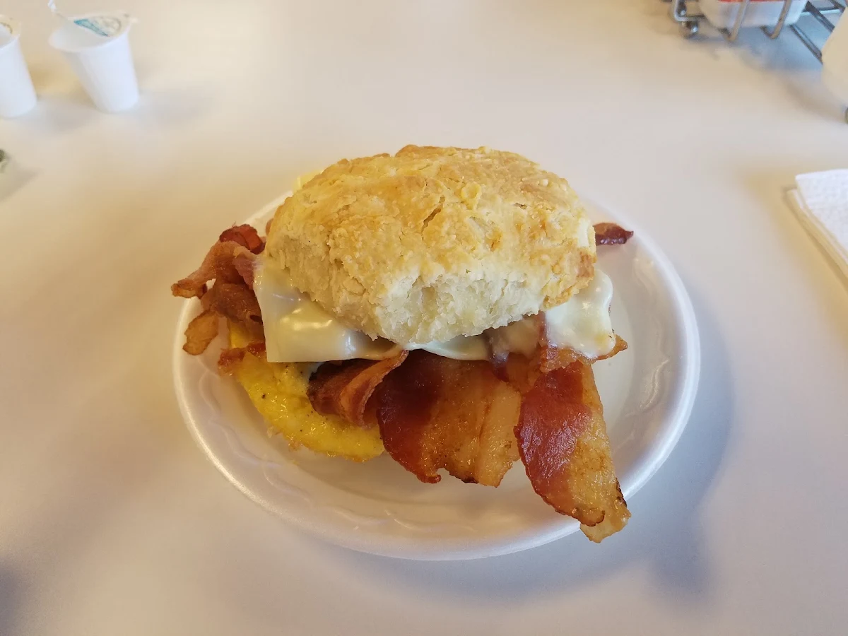 Bacon Egg and Cheese Biscuit