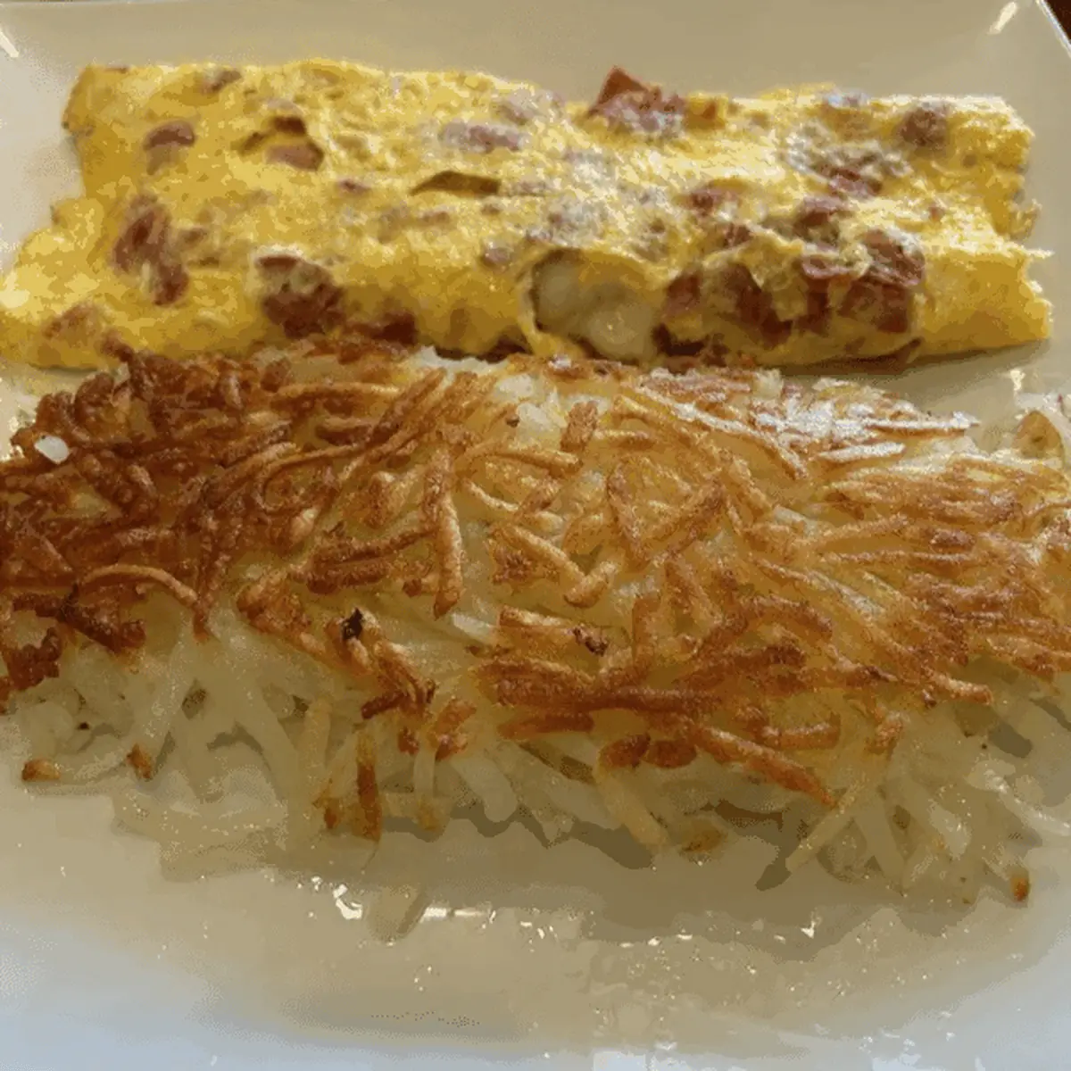 Breakfast Ham & Cheese Wrap