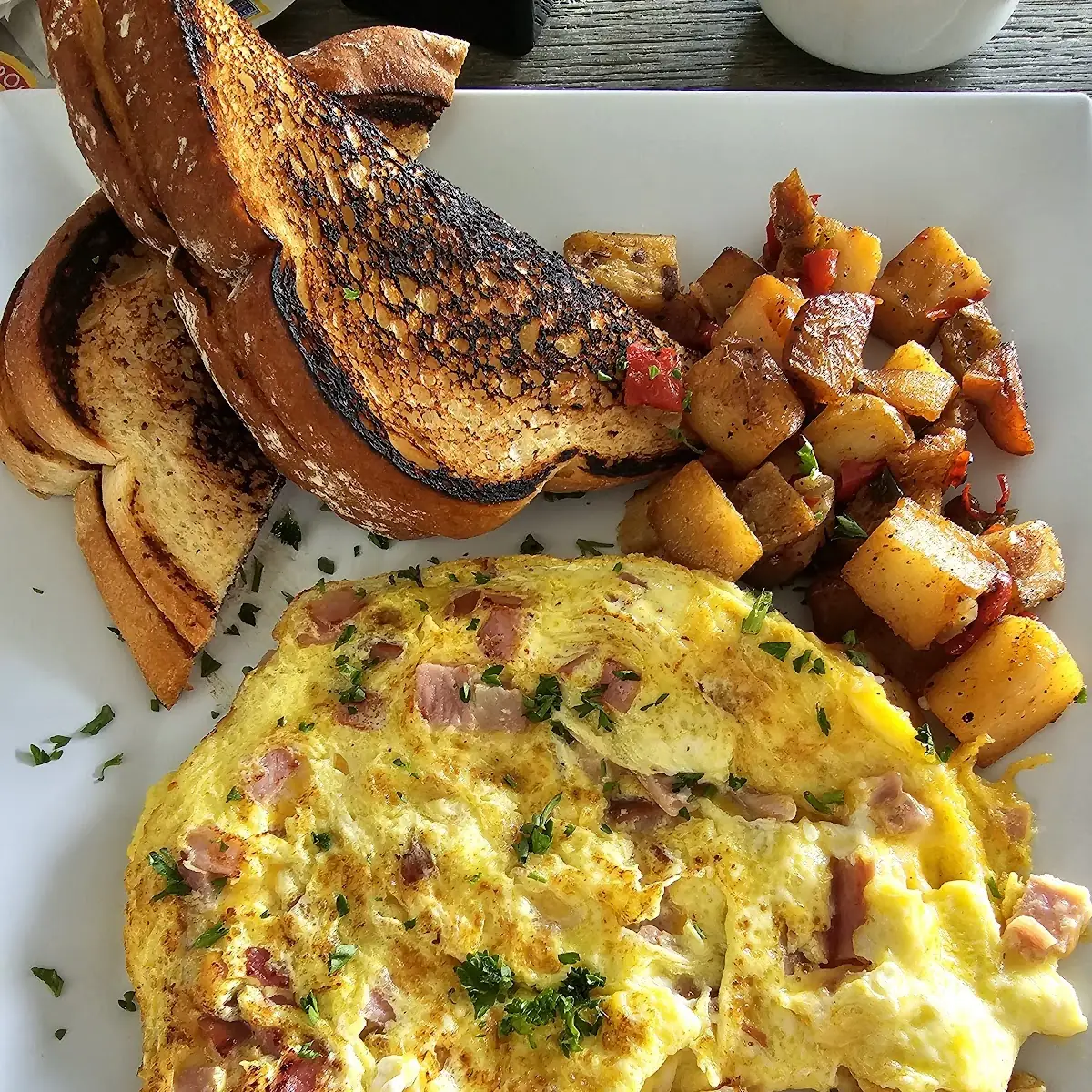 Meat and Cheese Omelet