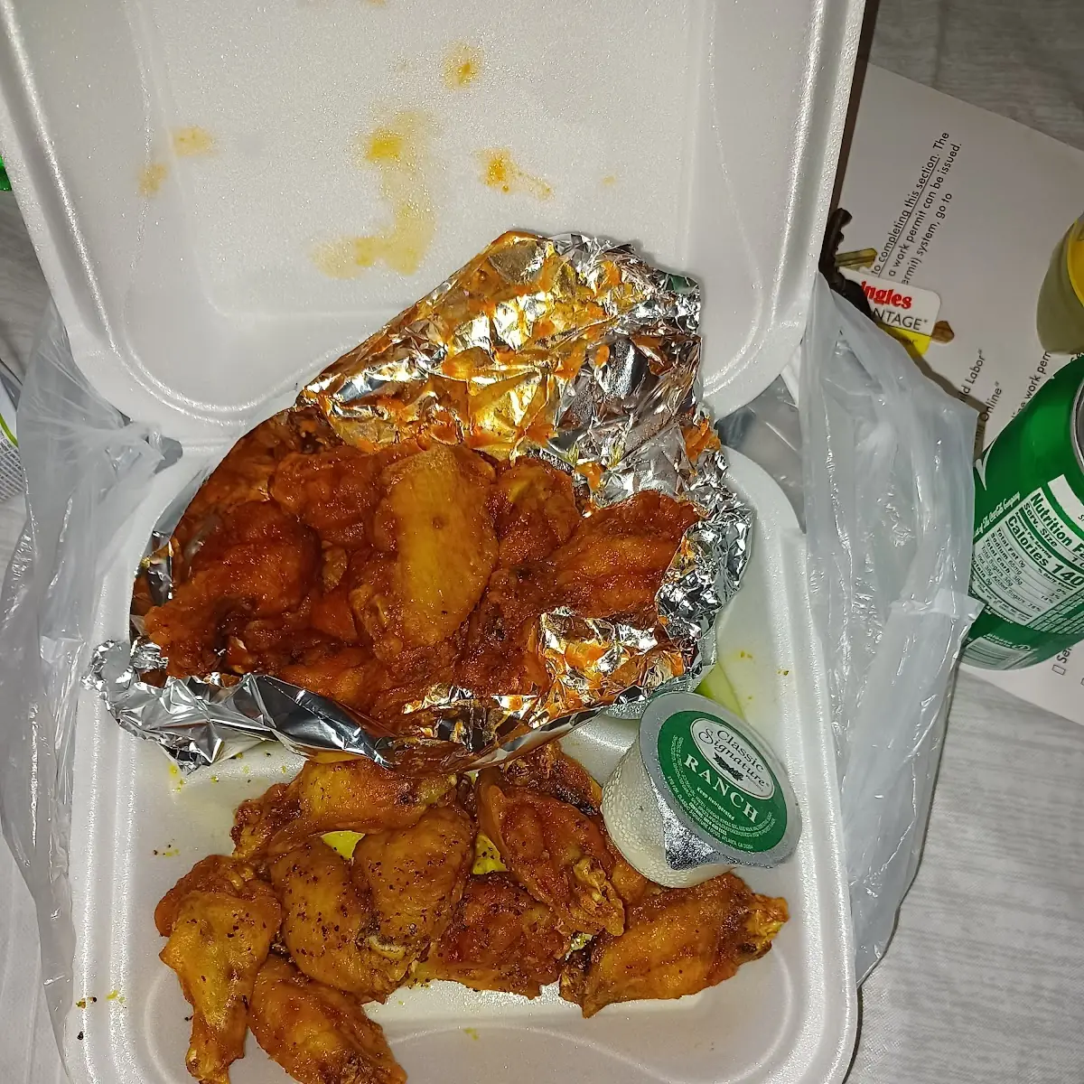Hotwing and Lemon Pepper Wings