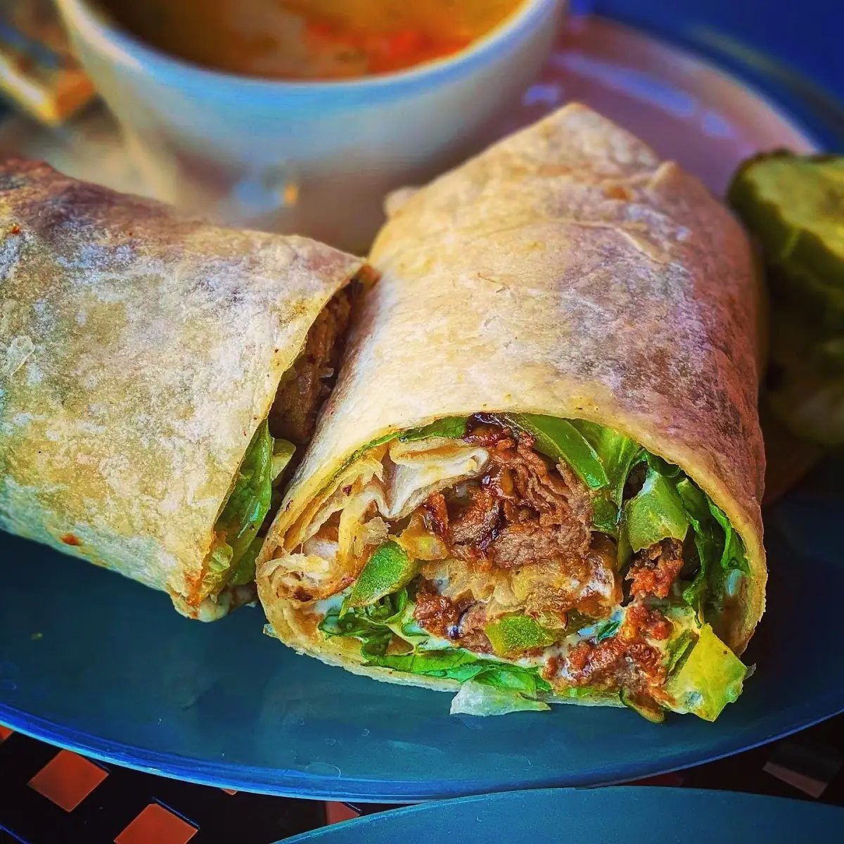 Philly Cheese Steak Wrap
