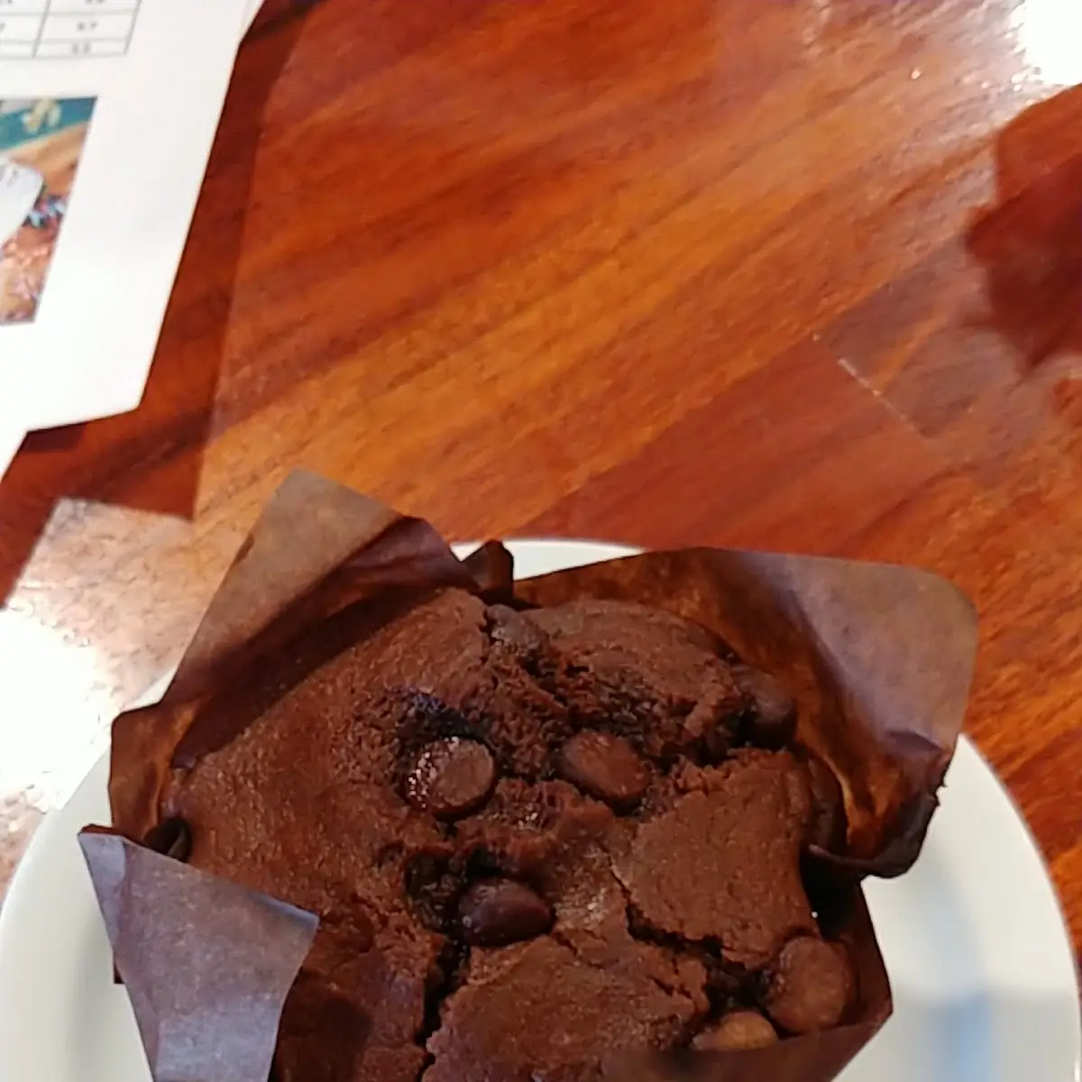 Chocolate Chocolate Chip Muffin