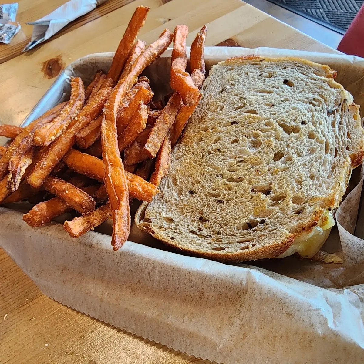 Trinity w Sweet Potato Fries