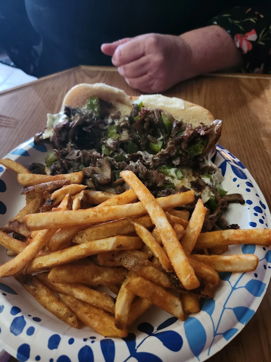 Philly Cheese Steak Sandwich