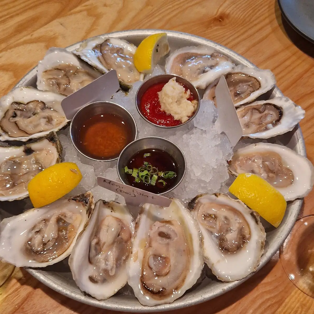 Oysters on the Half