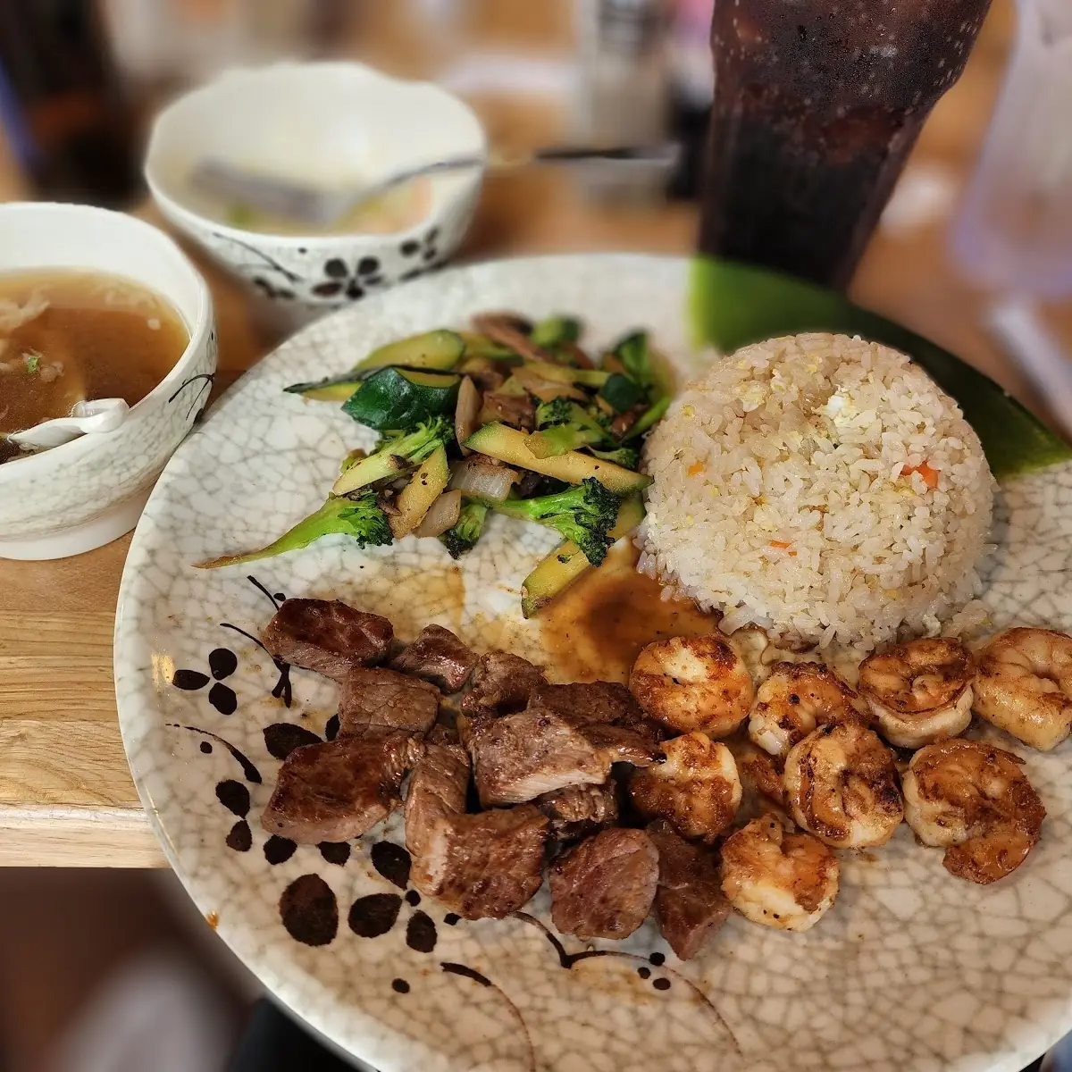 Steak and Shrimp Hibachi